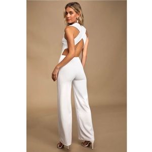 White Jumpsuit Size XS